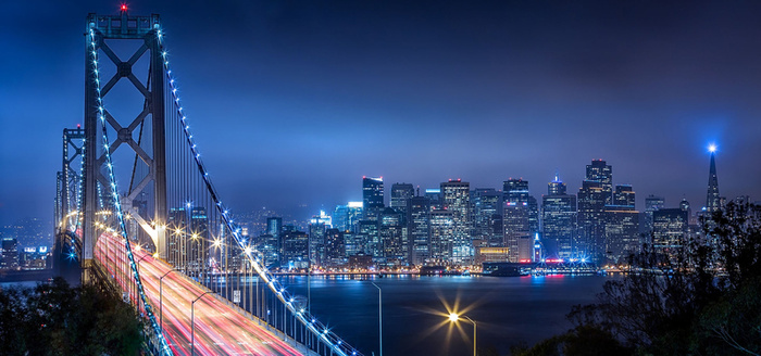 城市夜景背景图高清摄影风景背景