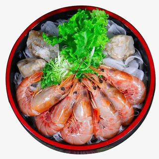 阿根廷进口红虾免抠