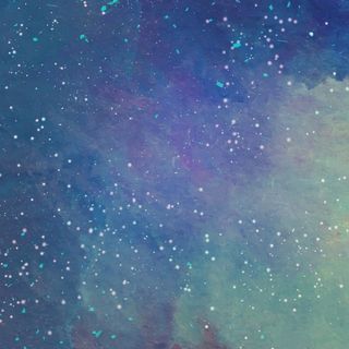 水彩星空背景高清