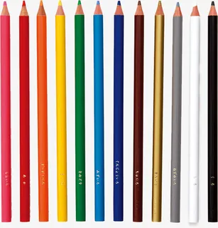 铅笔 彩铅 插画 素材免抠