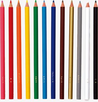 铅笔 彩铅 插画 素材免抠