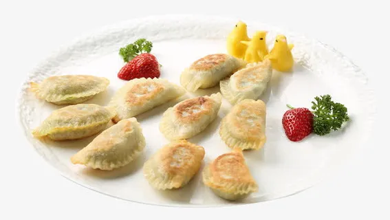 香煎韭菜盒子免抠