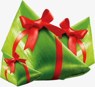 高清天然粽子礼物免抠