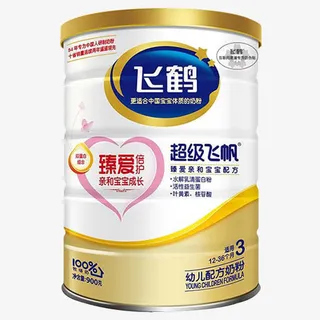 飞鹤超级飞帆3段奶粉免抠