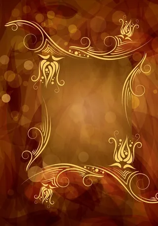 奢华花纹背景装饰高清