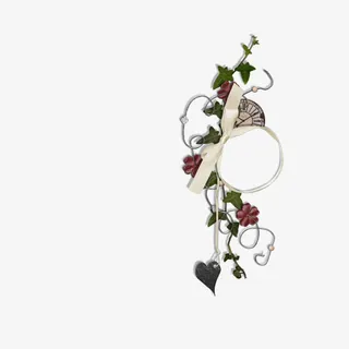 丝带花草漂浮免抠