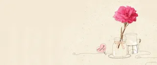 女神节手绘黄色海报办呢热播剧高清