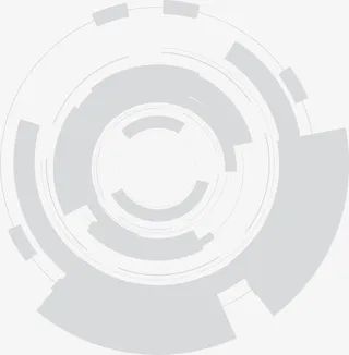 灰色科技圆环圆圈免抠