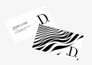 简约大气名片免抠