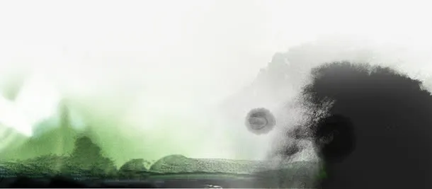 水墨山峰免抠
