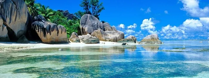 夏季海滩风景旅游banner高清