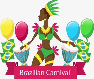 性感巴西女郎免抠