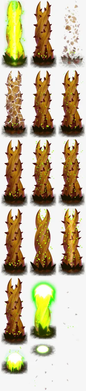 Q版手游特效免抠