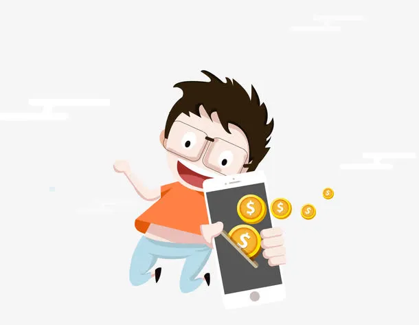 手绘卡通可爱小人免扣素材免抠