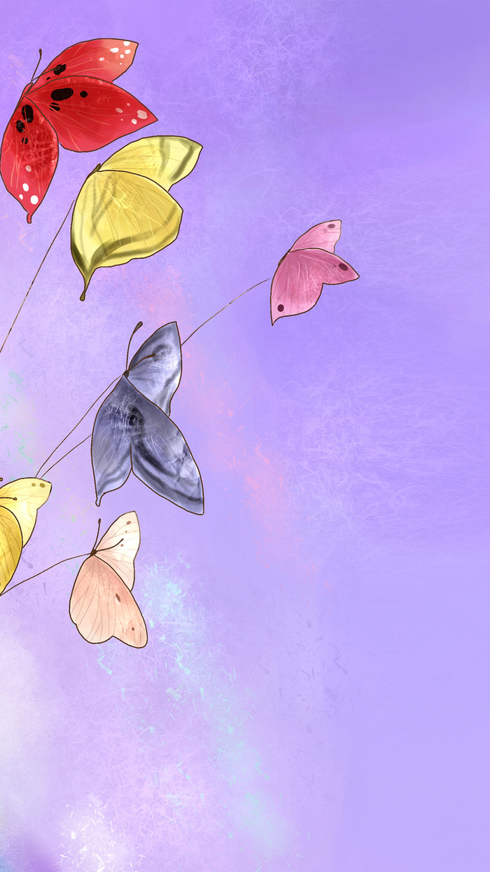 彩蝶H5背景高清