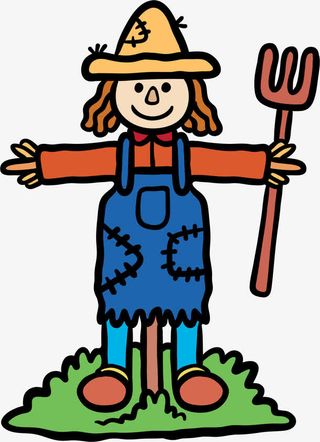 稻草人人偶免抠