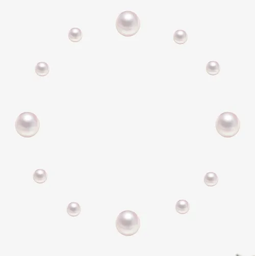 白色珍珠免抠