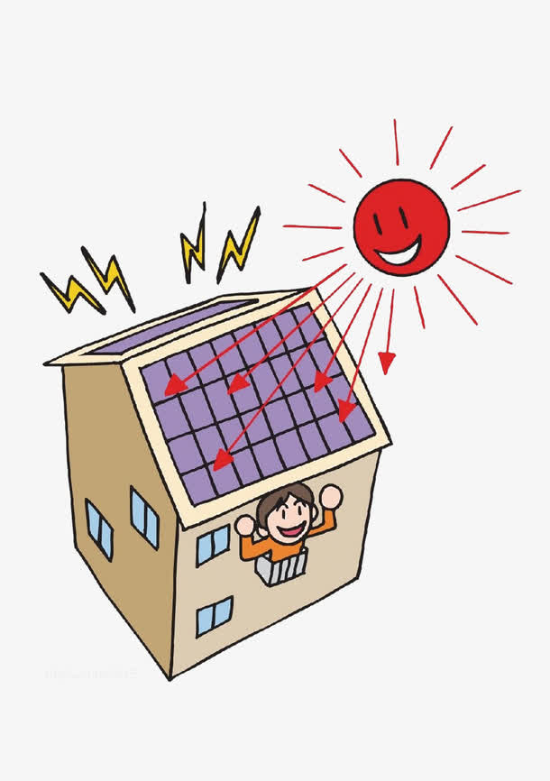 太阳能房子免抠