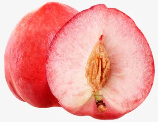 新鲜水蜜桃桃子免抠