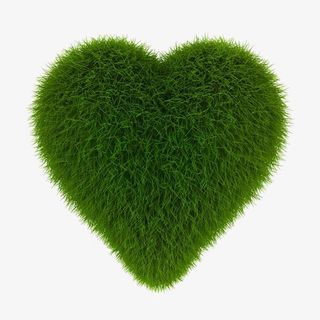 卡通绿色草坪免抠