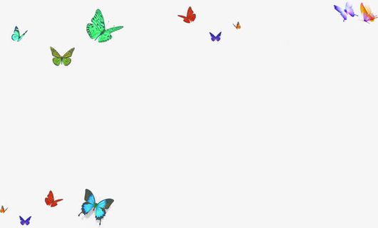 蝴蝶群背景素材