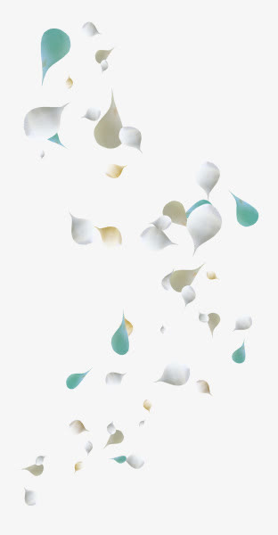 漂浮的雨滴png图免抠