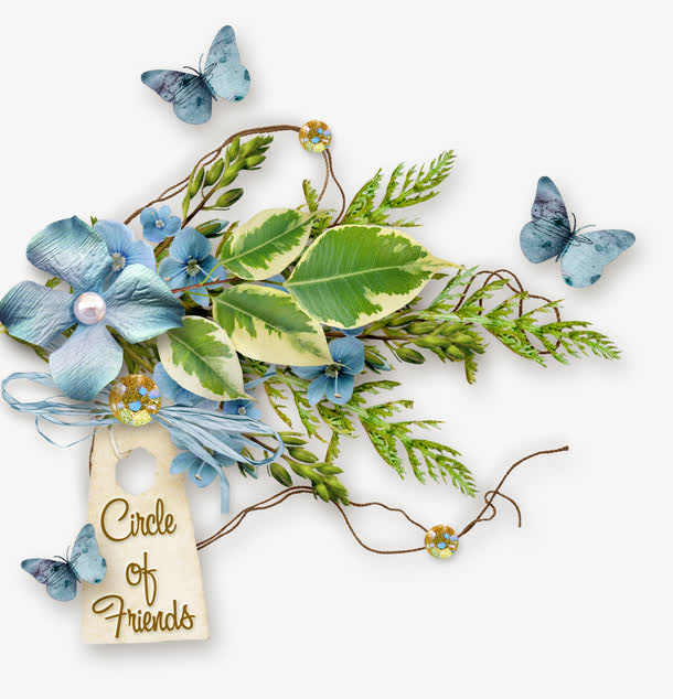 鲜花花卉装饰免抠