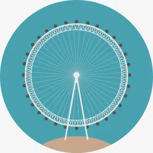 伦敦眼科图标免抠