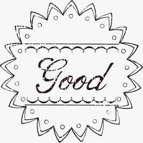 good艺术促销标签免抠