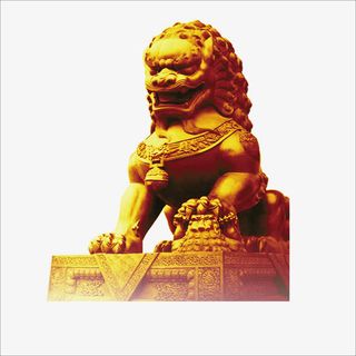 石狮子免抠