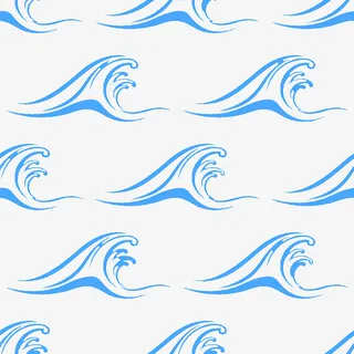 蓝色海洋底纹免抠