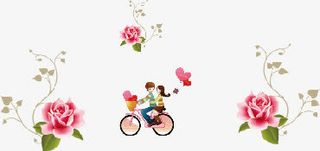 璀璨七夕爱礼到底海报情侣玫瑰免抠