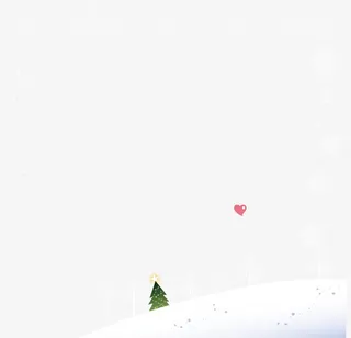 雪天雪地矢量漫天飞雪素材免抠