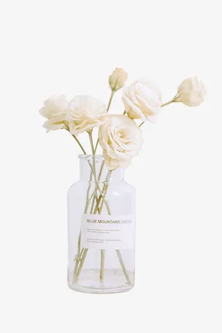 一个透明花瓶免抠