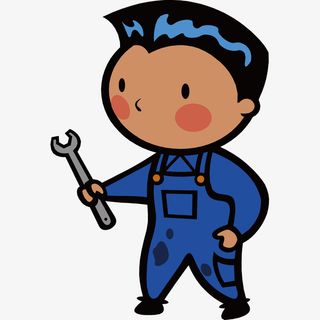 技师卡通人物免抠