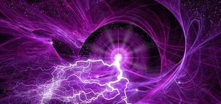 炫酷闪电背景banner高清