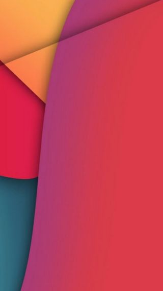 几何红色黄色色块H5背景素材高清