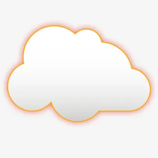 白色的云朵免抠