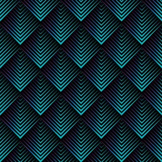 蓝绿色棱型背景