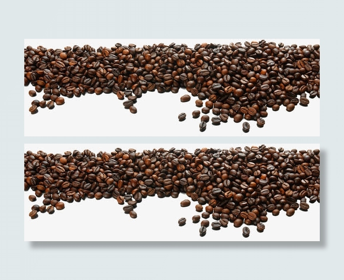 咖啡豆背景免抠