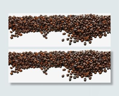 咖啡豆背景免抠