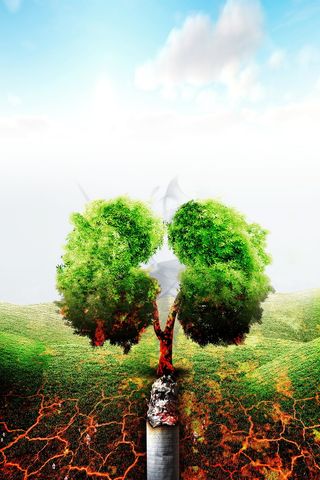 远离烟草世界无烟日背景素材高清