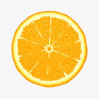 橙子水果切片的橙子免抠