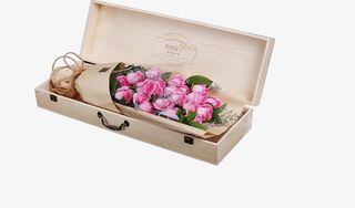 礼盒情人节礼物花朵免抠