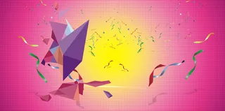 紫色光效炫酷双11背景高清