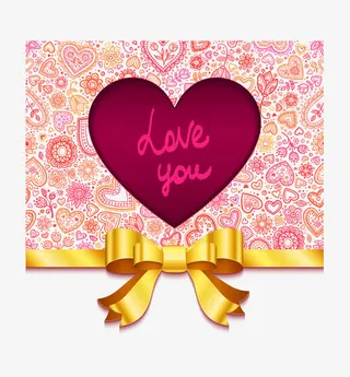 情人节边框元素免抠