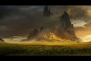 魔幻世界主页装修免抠