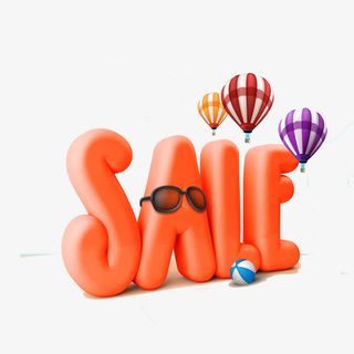 夏季促销艺术字免抠