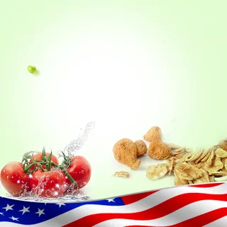 美国进口燕麦片食品PSD分层主图背景素材高清