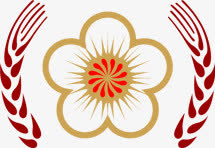 扁平卡通花纹对称纹理免抠